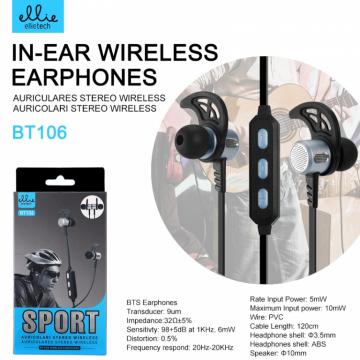 OFFRE Ellietech BT106 Écouteur Bluetooth avec Fil Sportif OFF30