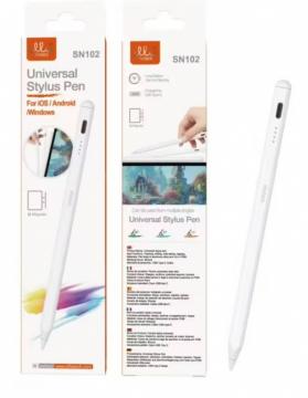 Ellietech Stylo Numérique Magnétique Universel SN102 pour iOS / Android / Windows avec Chargement de Type-C