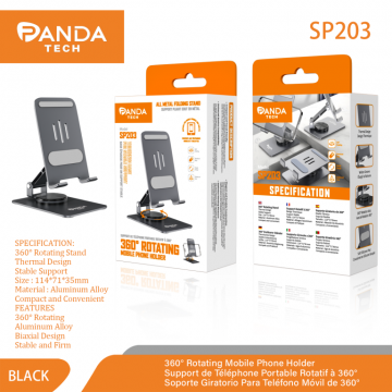 Pandatech SP203 Support de Téléphone Portable Rotatif à 360°