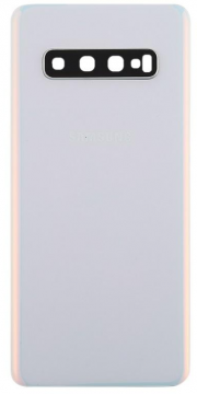 Cache Batterie Samsung Galaxy S10 (G973F) Blanc No Logo