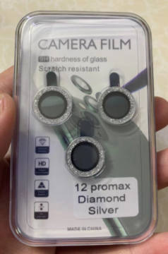 Film Caméra Verre Trempé 9H Anti-trace TRASS pour iPhone 12 Pro Max 6.7"