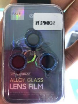 Film Caméra Verre Trempé 9H Anti-trace LOSANGE pour iPhone 12 Pro Max 6.7"