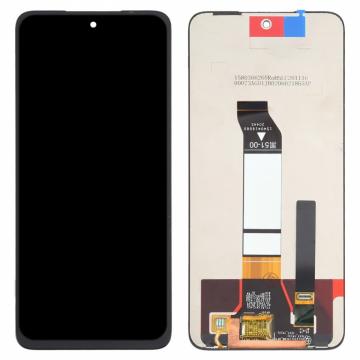 Service Pack sans Châssis Écran Complet Vitre Tactile LCD XIAOMI Redmi Note 10 5G/ Note 10T 5G/ Poco M3 Pro Noir