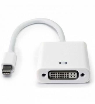 Adaptateur Mini Display Port Vers DVI Blanc